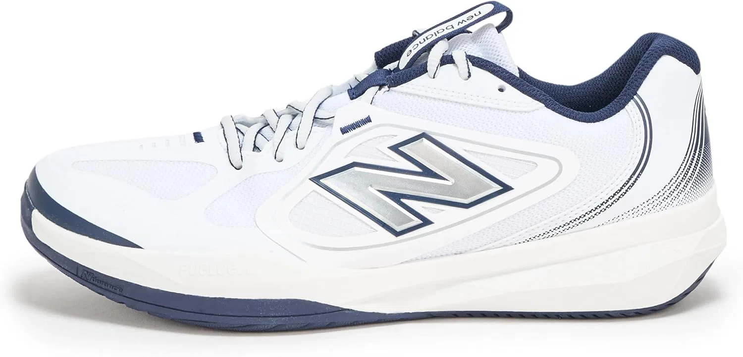 Мужские теннисные кроссовки FuelCell 796 V5 New Balance, Nb 103 White/Team Navy — фото 2