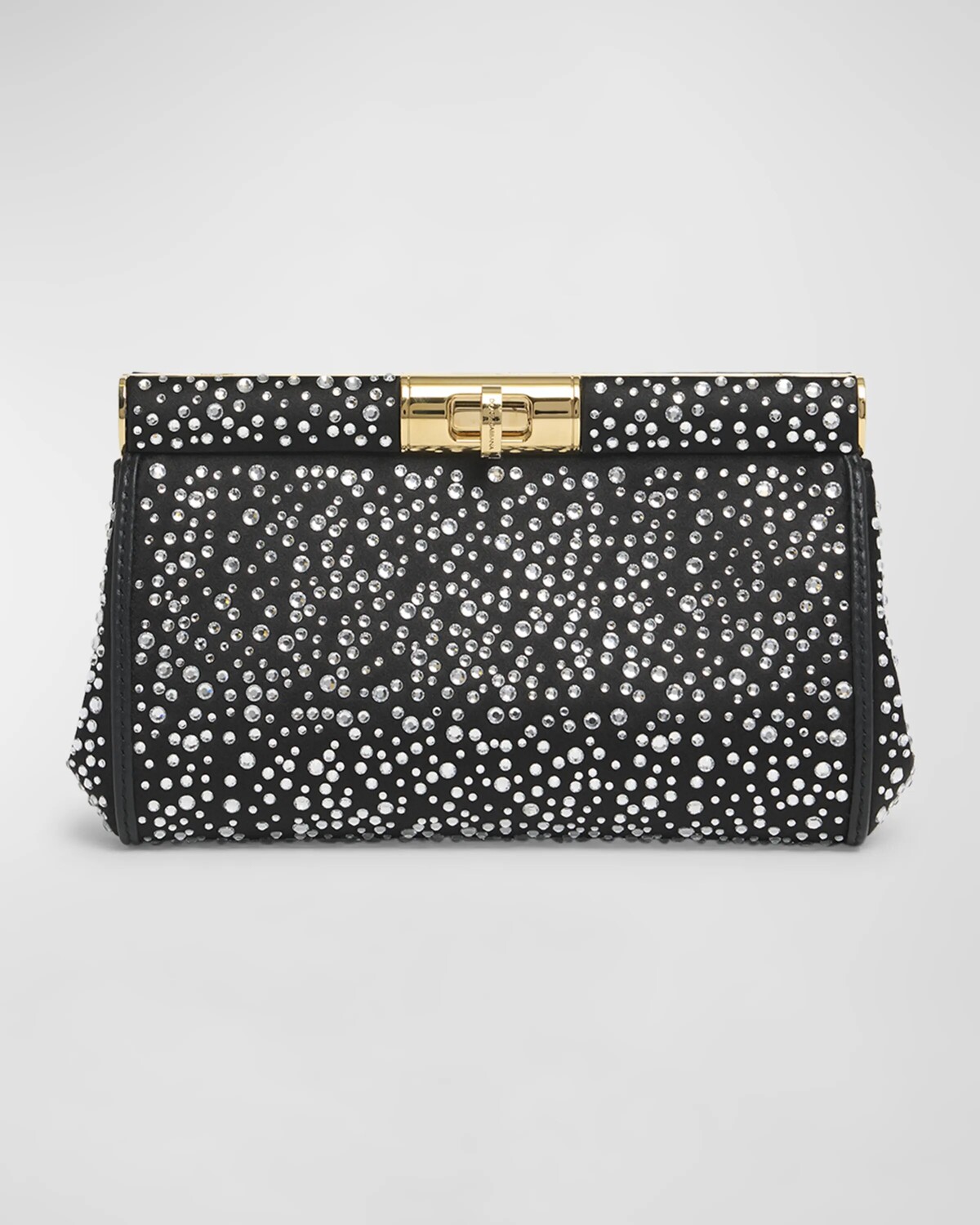 

Маленький украшенный клатч Marlene Dolce&Gabbana, цвет Crystalnero