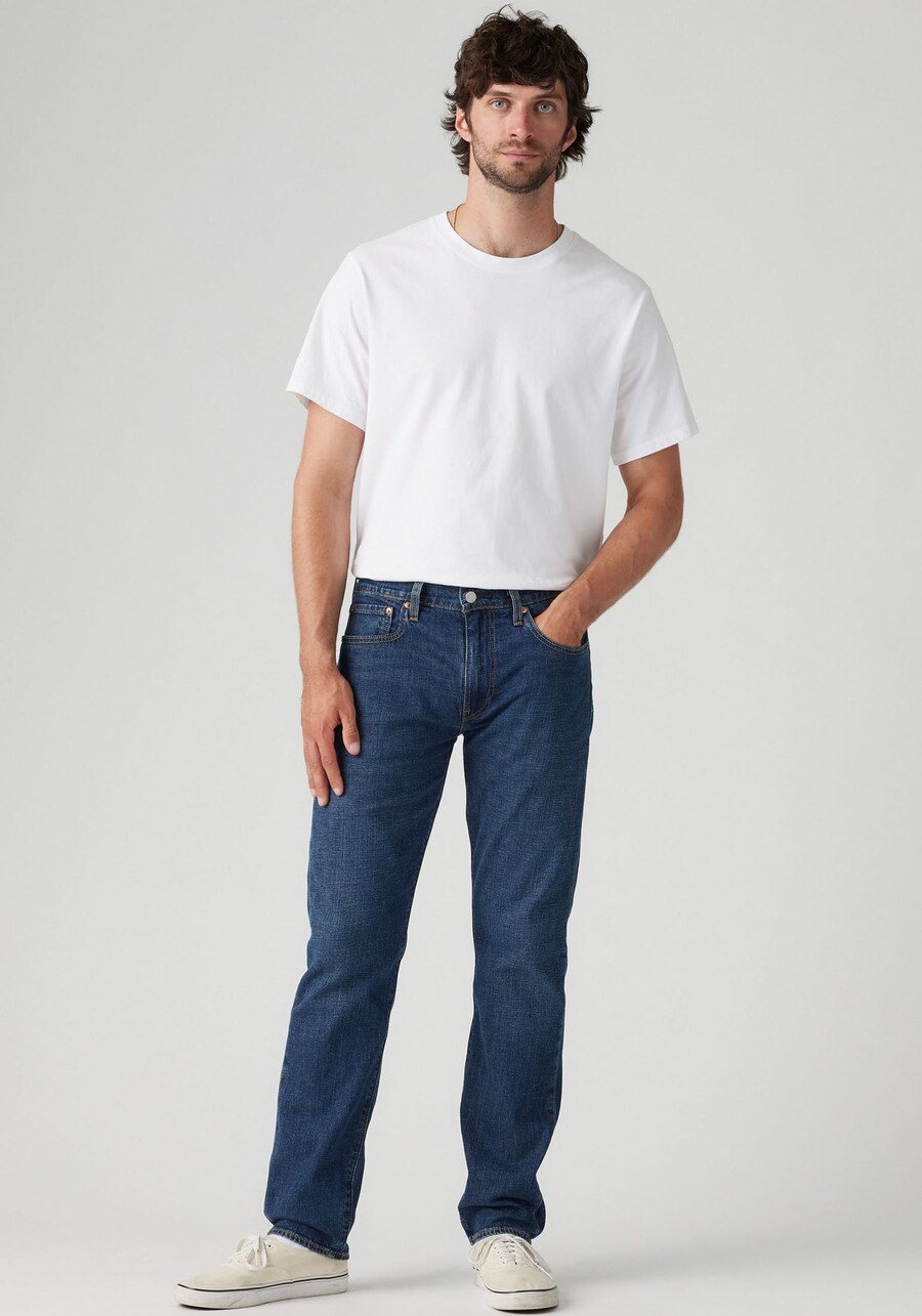 Обычные джинсы LEVI'S  502, темно-синий — фото 3