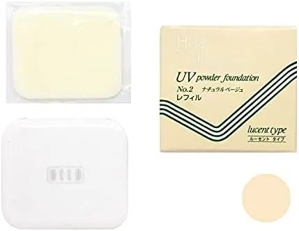 Пудра компактная UV Powder Foundation Refill Natural Beige Dagao Enzyme 12.5 г