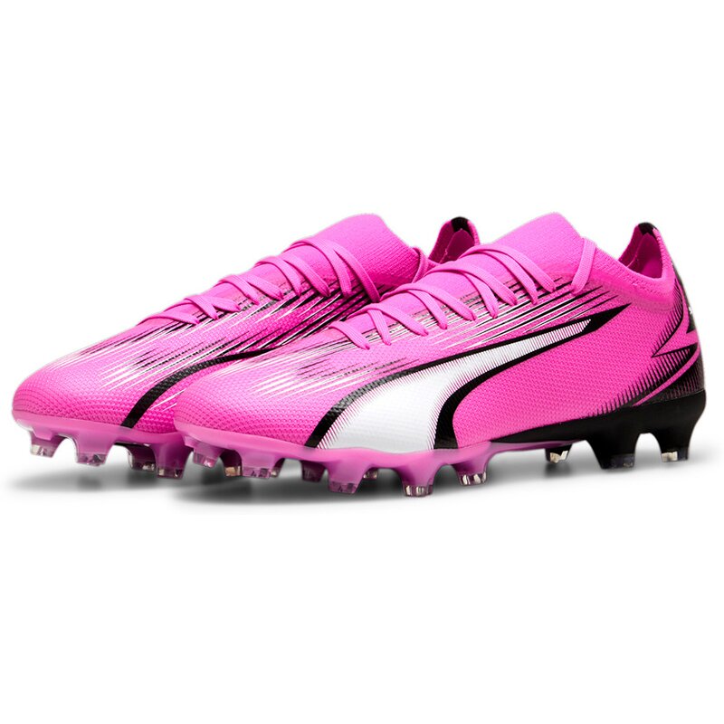 Футбольные бутсы Ultra Match FG/AG Puma, белый — фото 3