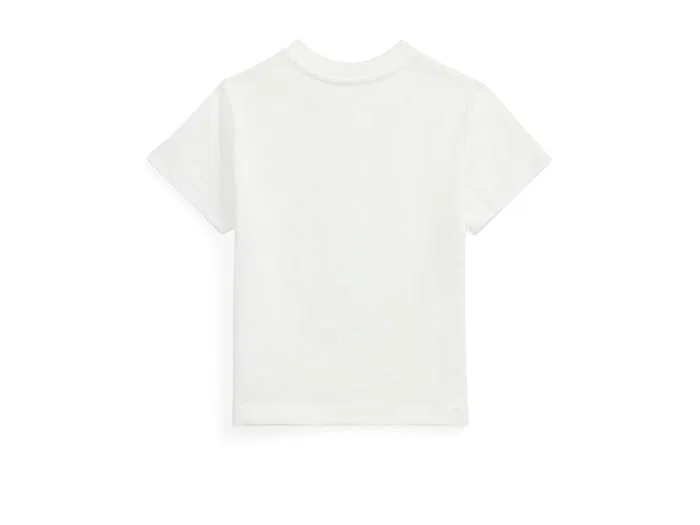 футболка Polo Bear Cotton Jersey Tee Polo Ralph Lauren Kids, White Hyannis Bear — фото 2