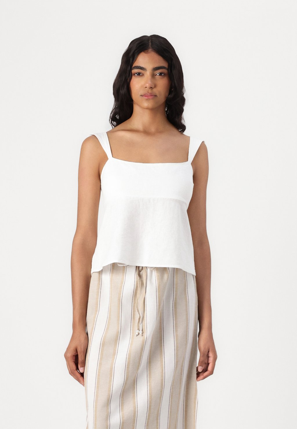 

Топ OPEN BACK Hollister Co., белый