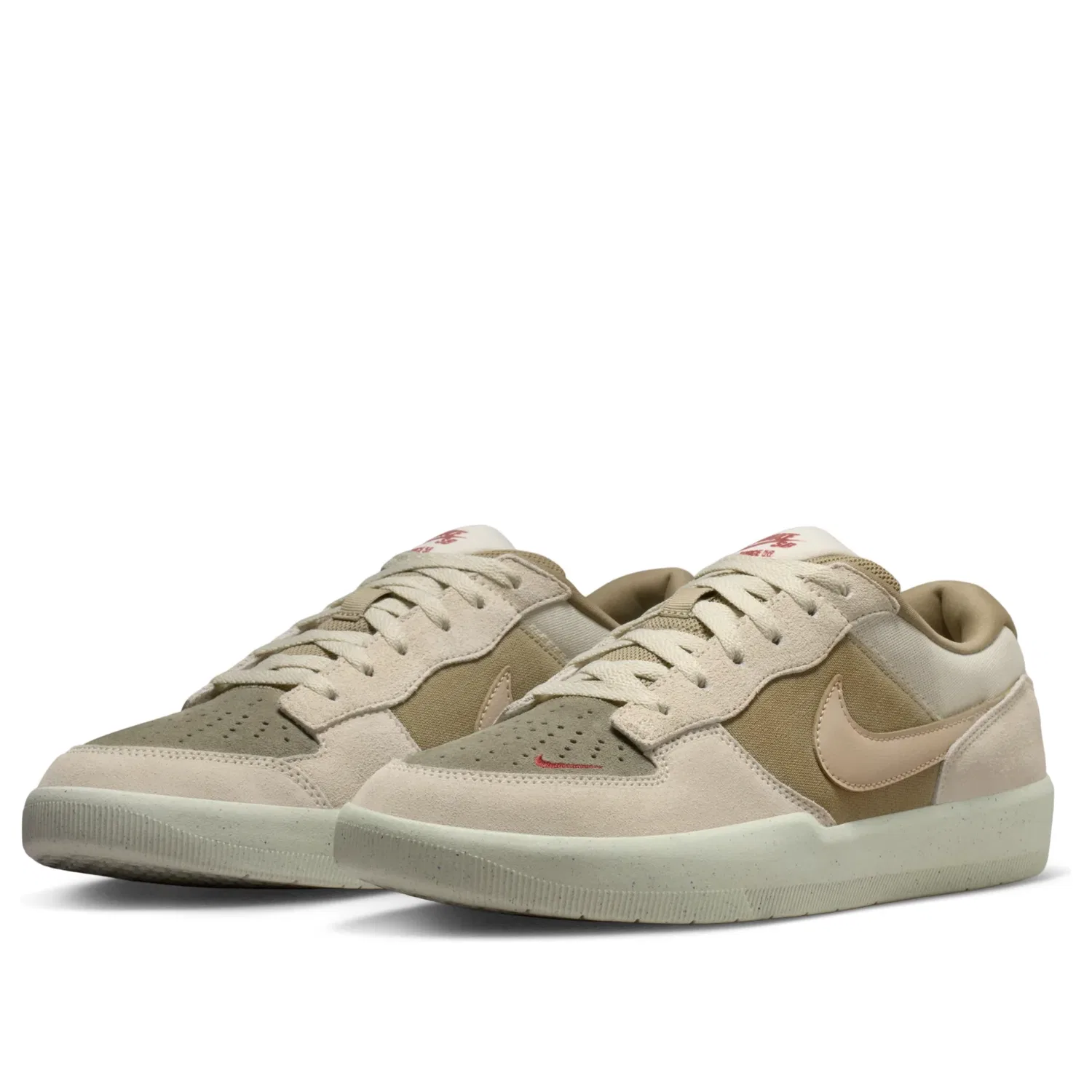 Кроссовки Nike SB Force 58 'Coconut Milk Neutral Olive' DV5477-106, цвет tan — фото 4