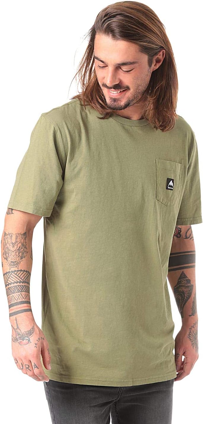 

Футболка с коротким рукавом Burton Colfax, 100% органический хлопок, зеленый