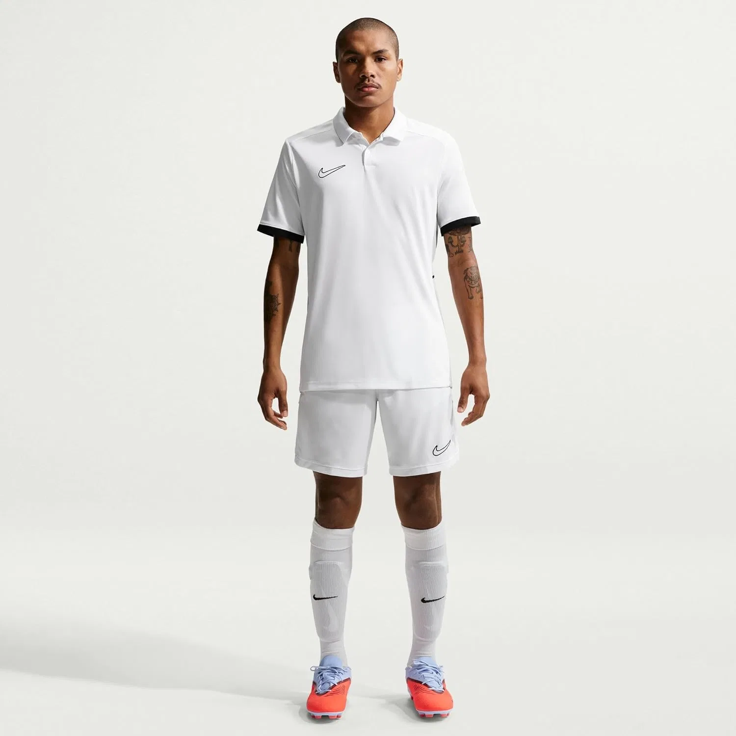 Мужская футболка поло Nike Dri-FIT ACD25, цвет White/Black/Wolf Grey/Black — фото 2