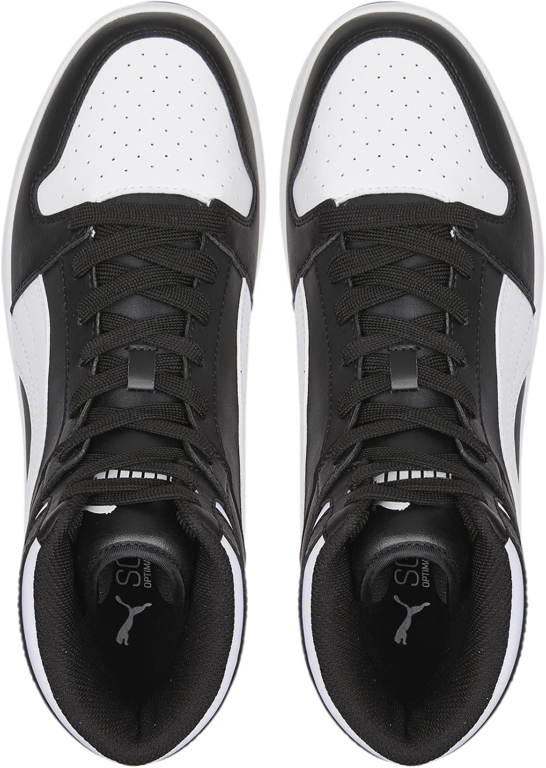 Мужские кроссовки PUMA Rebound Layup, белый/черный — фото 4