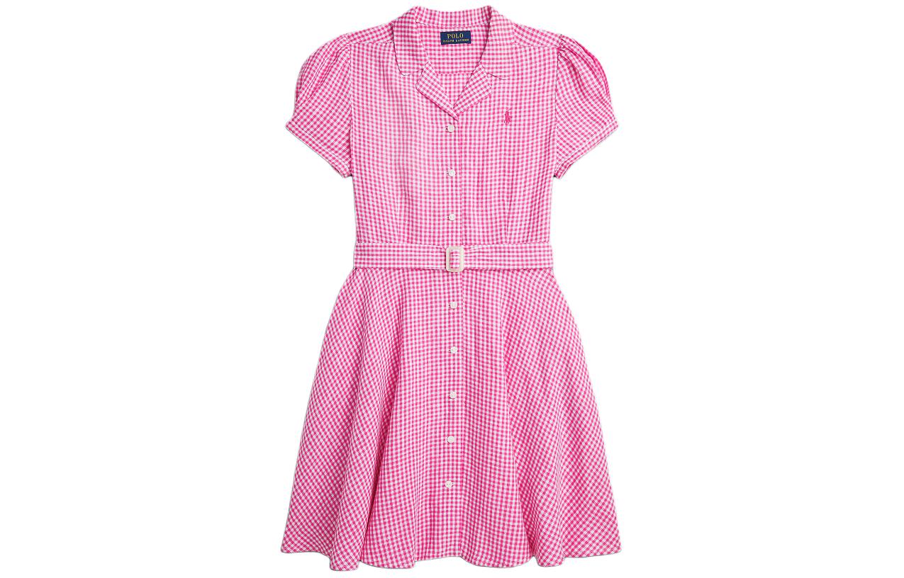 

Polo Ralph Lauren Платье SS24 розовое детское