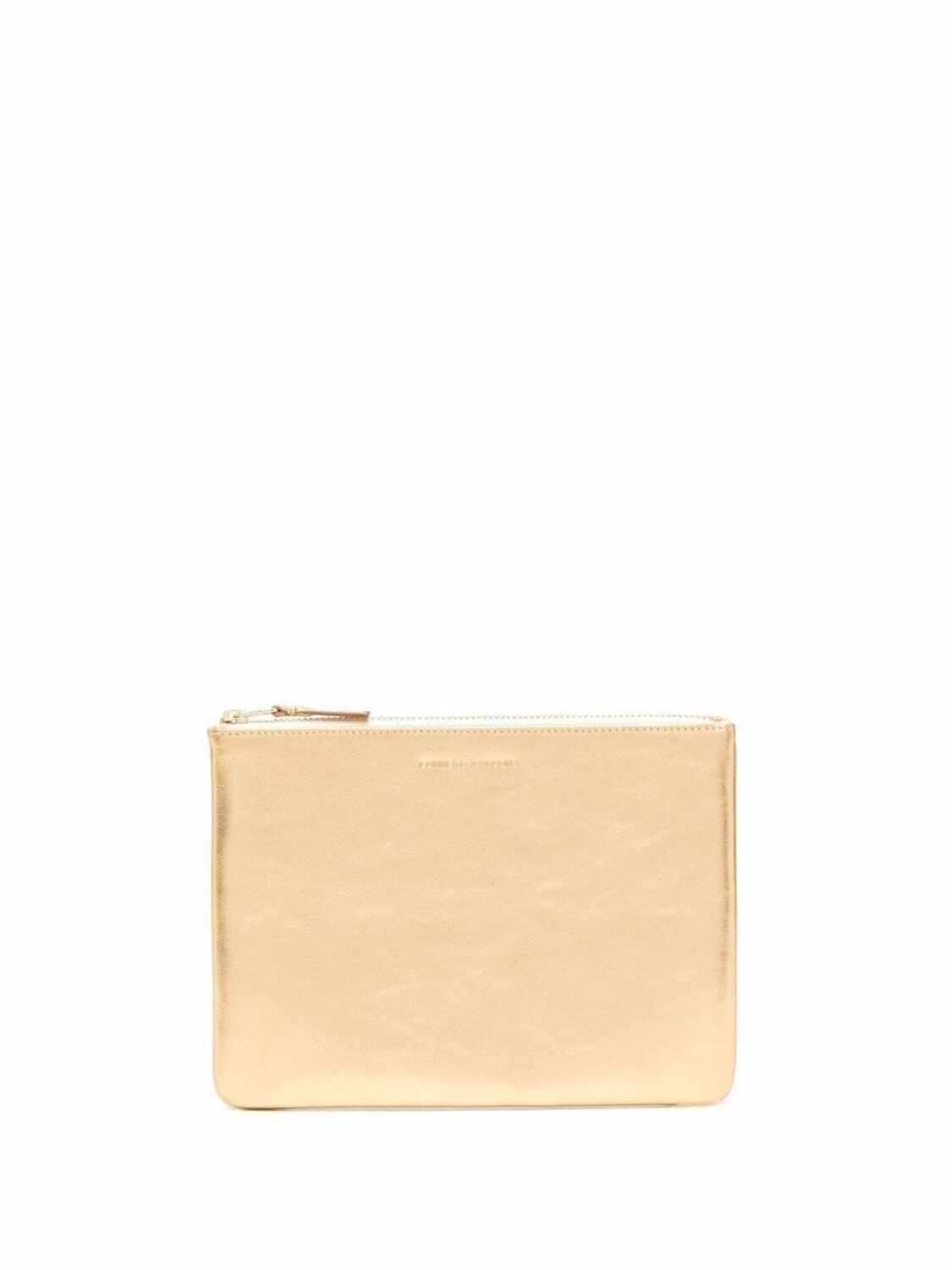 

Comme Des Garçons Wallet кошелек с эффектом металлик, золотистый