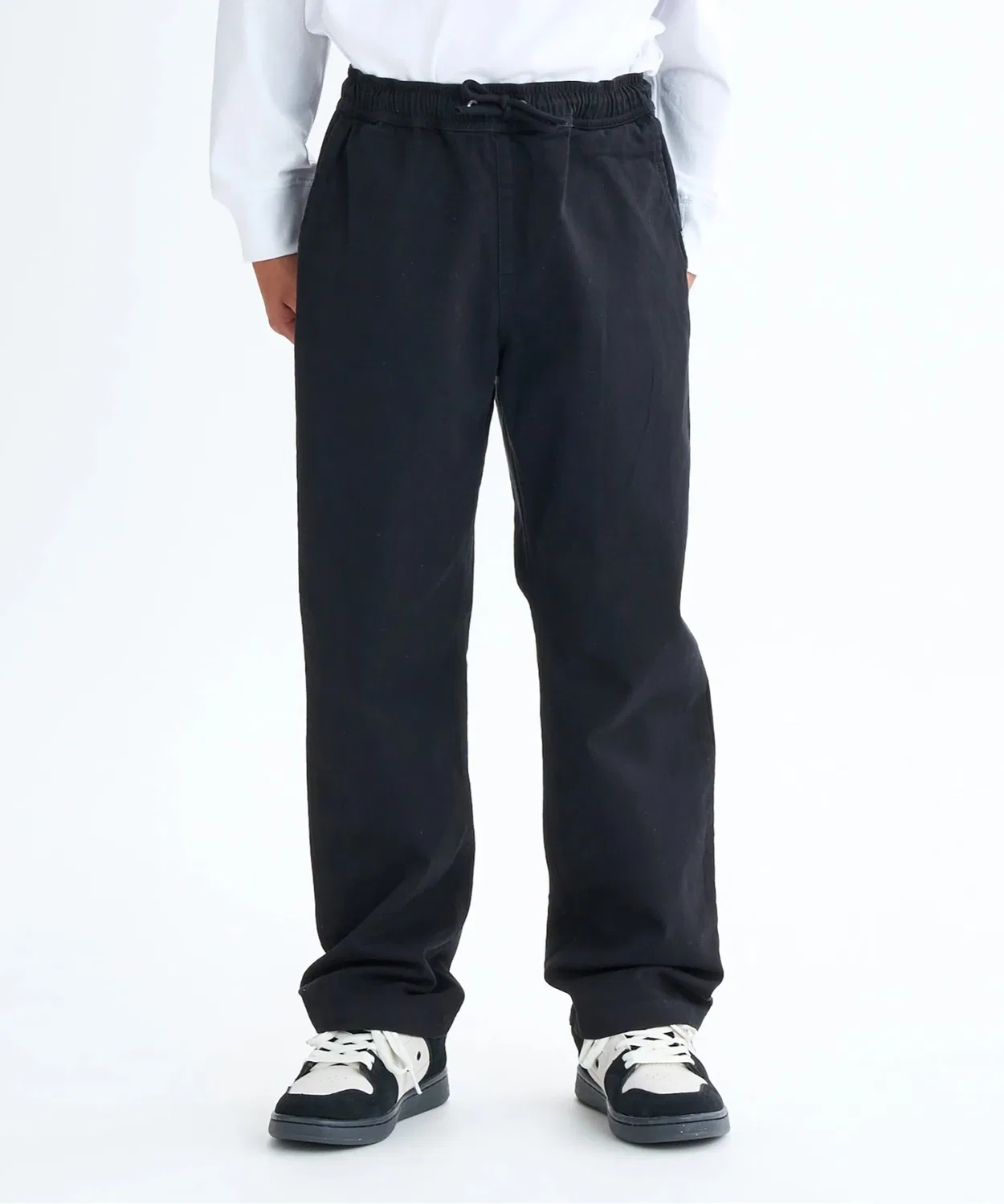 Штаны Quiksilver TAXER HEAVY TWILL PA для детей, чёрные