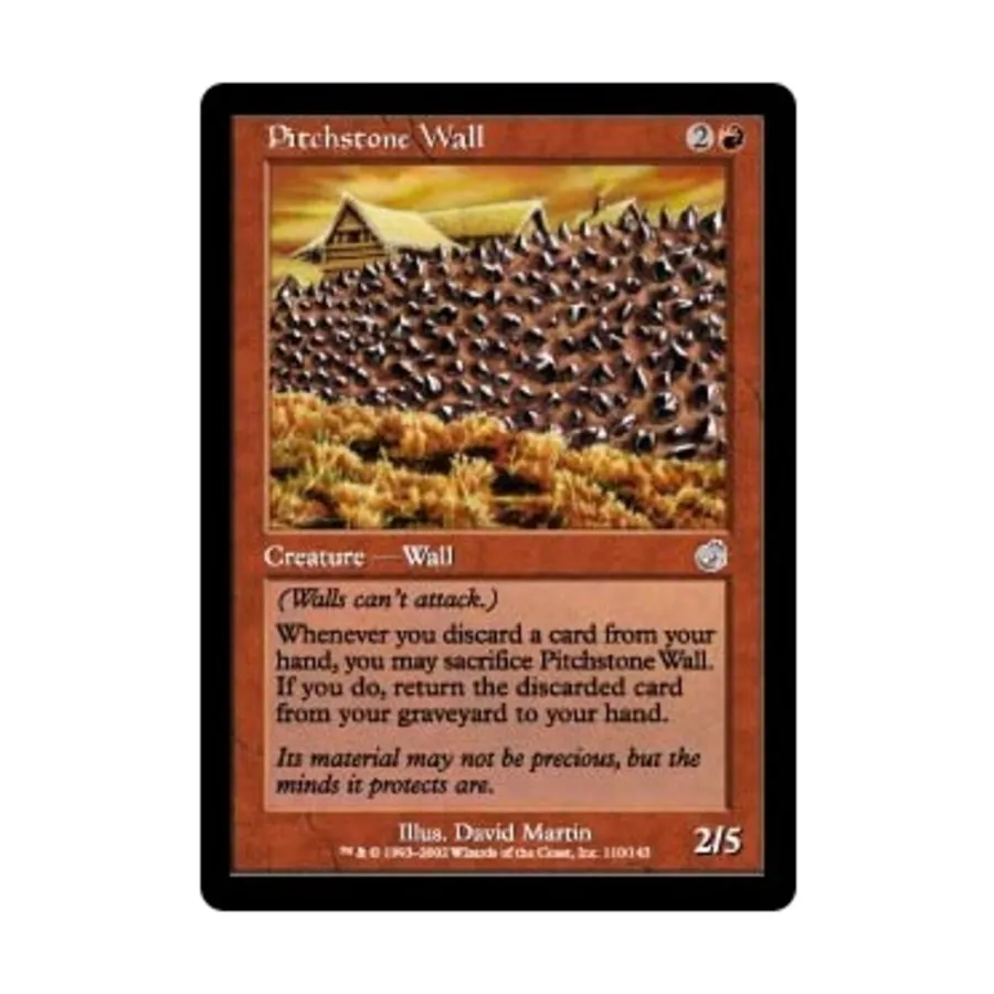 

CCG Каменная стена (U), MTG - Torment