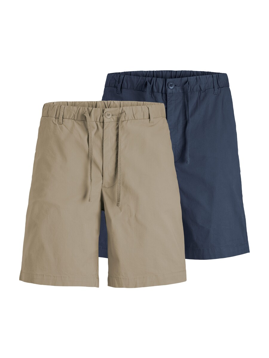 

Обычные брюки Jack & Jones Plus JPSTJAIDEN, цвет Beige/Navy