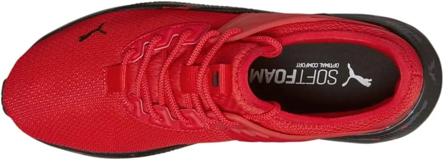 Мужские кроссовки PUMA Pacer Future, черный/красный — фото 4