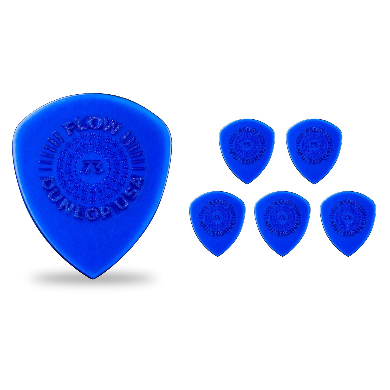 

Медиаторы Dunlop Flow Standard, 6 шт., медиаторы с рукояткой, 0,73 мм, 6 шт.