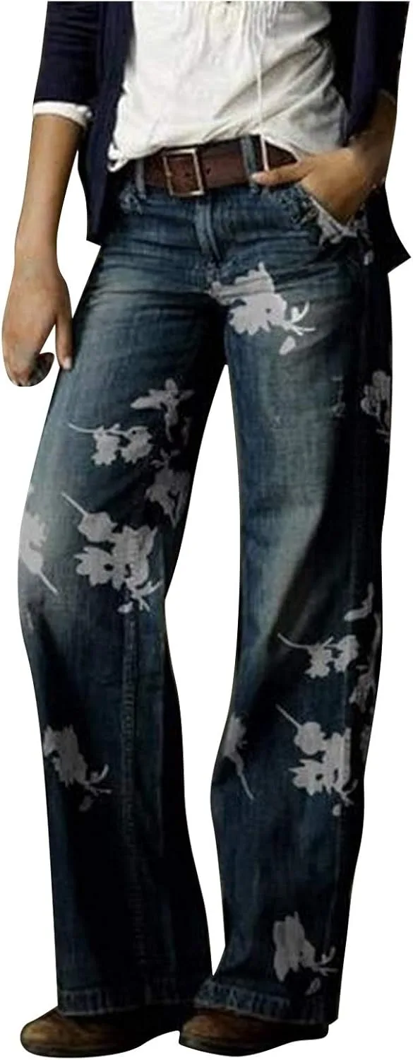 

Женские джинсы 90-х Vintage, мешковатые, с цветными блоками, на высокой талии, широкие NATHGAM