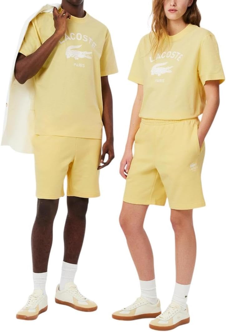 

Lacoste мужские шорты Regular Fit из неворсистого флиса, Yellow