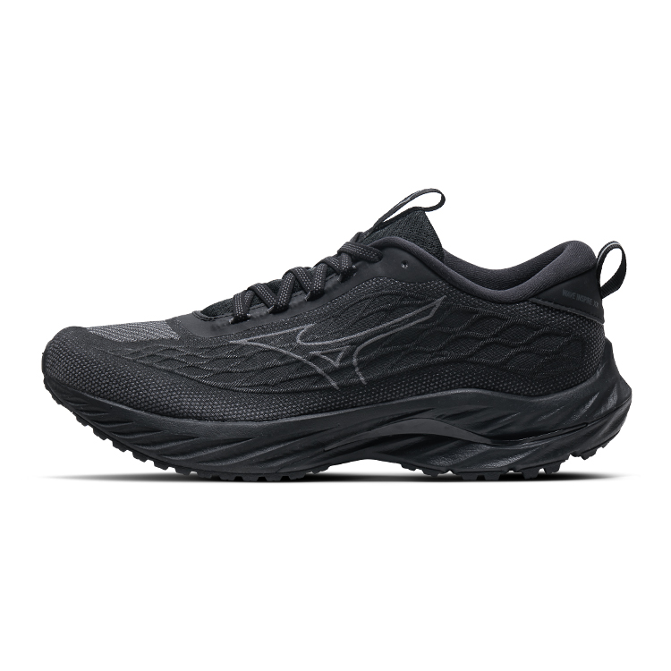 

Mizuno Кроссовки Wave Inspire 20 с низким верхом, противоскользящие, износостойкие, мужские, черно-серого цвета