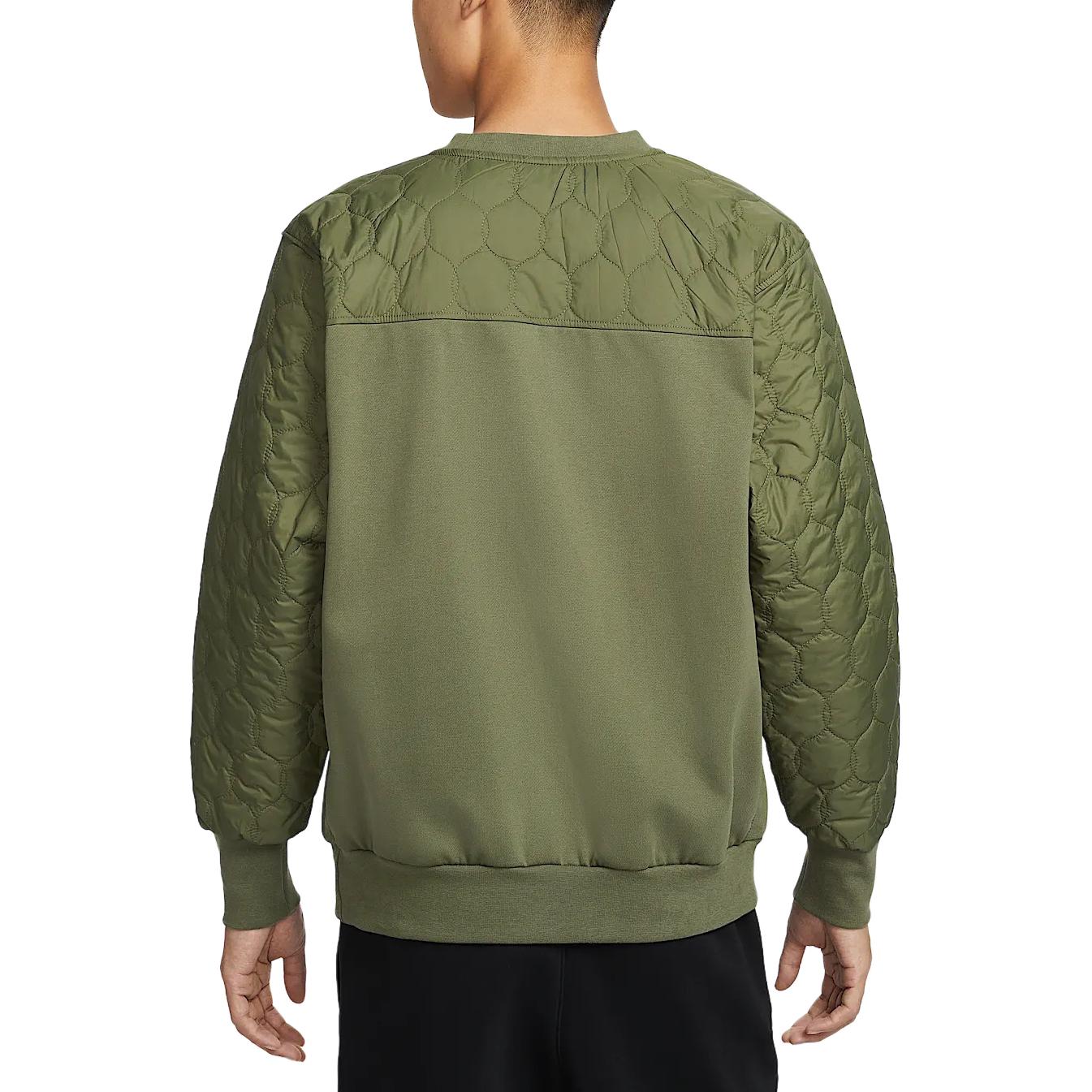 Nike Толстовка dri fit standard issue мужская размер m оливковый зеленый — фото 3