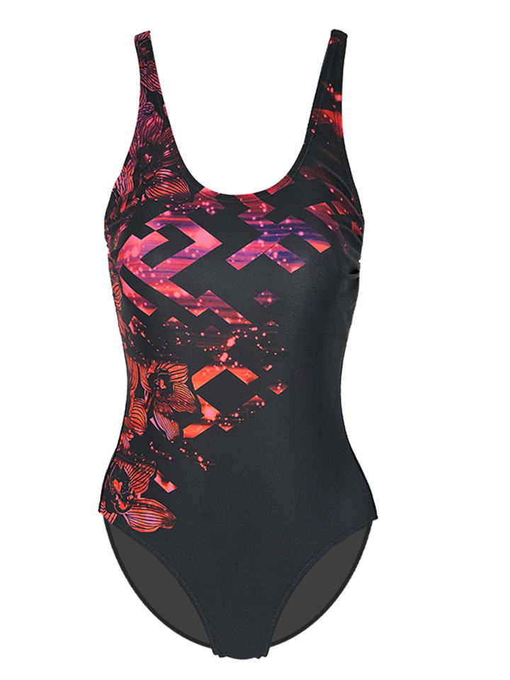 

Купальник BECO the world of aquasports Aqua Classic, цвет schwarz-pink