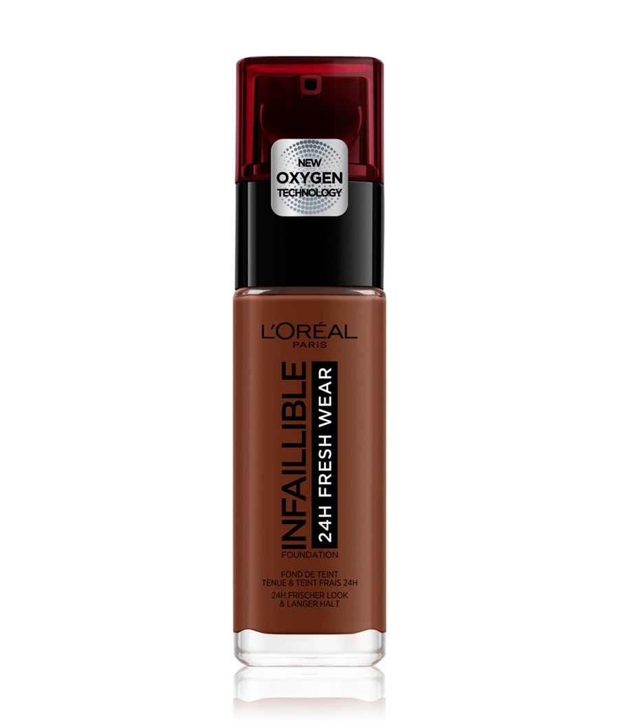 

Жидкая основа L'Oréal Paris Infaillible 24H Fresh Wear, Nr. 390 - Ebony, 30 ml