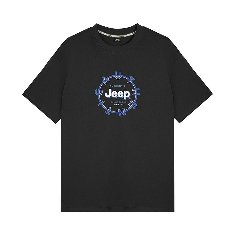 

Футболка Unisex Crew Neck Moderate Jeep, pure черный