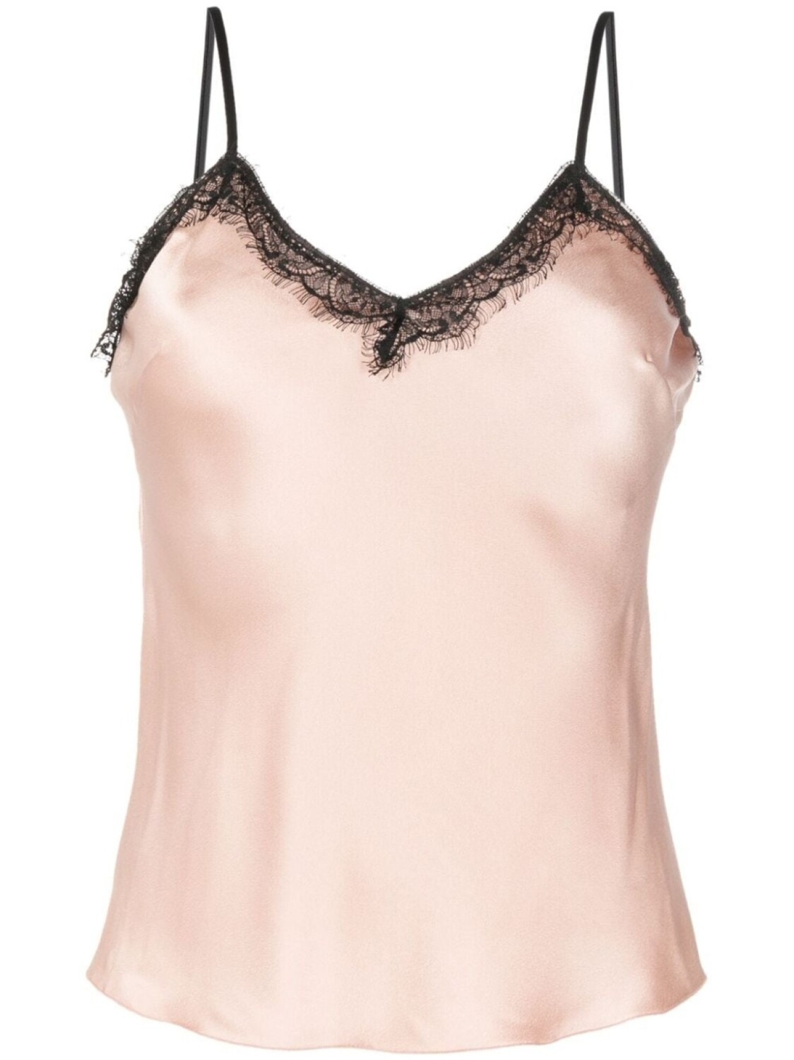 

Alberta Ferretti атласная блузка с кружевом, розовый