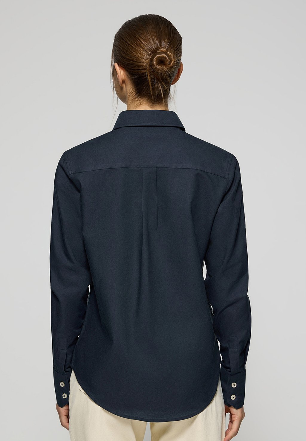 

Блузка на пуговицах LONG SLEEVE REGULAR FIT OXFORD Polo Club, синий