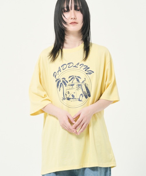 

Футболка с принтом, A(M1) PANHARD, желтый