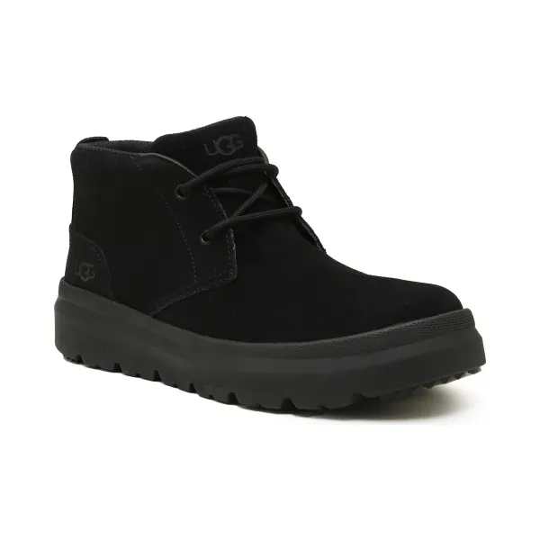 

Кожаные высокие туфли m Burleigh Chukka Ugg, черный