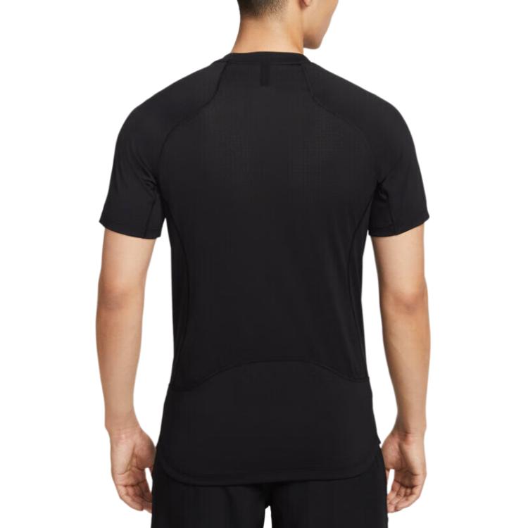 Мужская майка Pro Training Dri FIT с короткими рукавами Nike, черный — фото 3