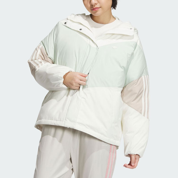 CLR Пуховик женский Off White Adidas Originals — фото 2