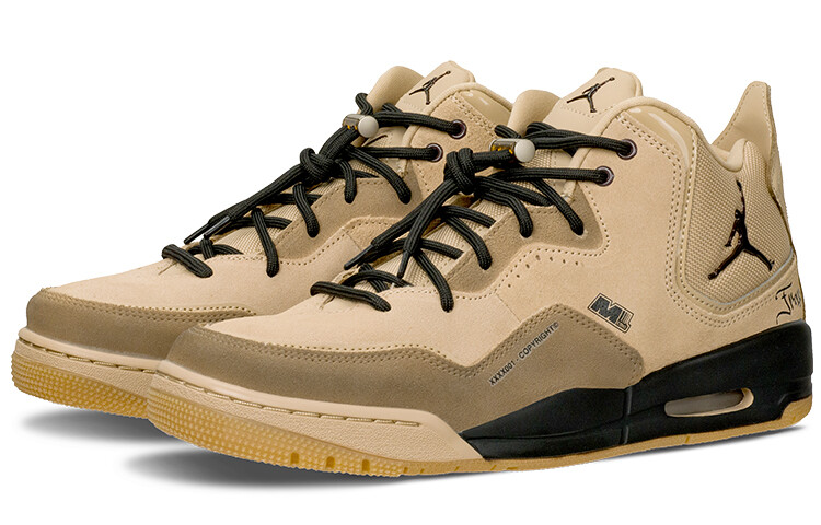 Кроссовки JORDAN Courtside 23 Vintage Basketball Shoes Men Mid-Top Wheat/Brown — фото 4