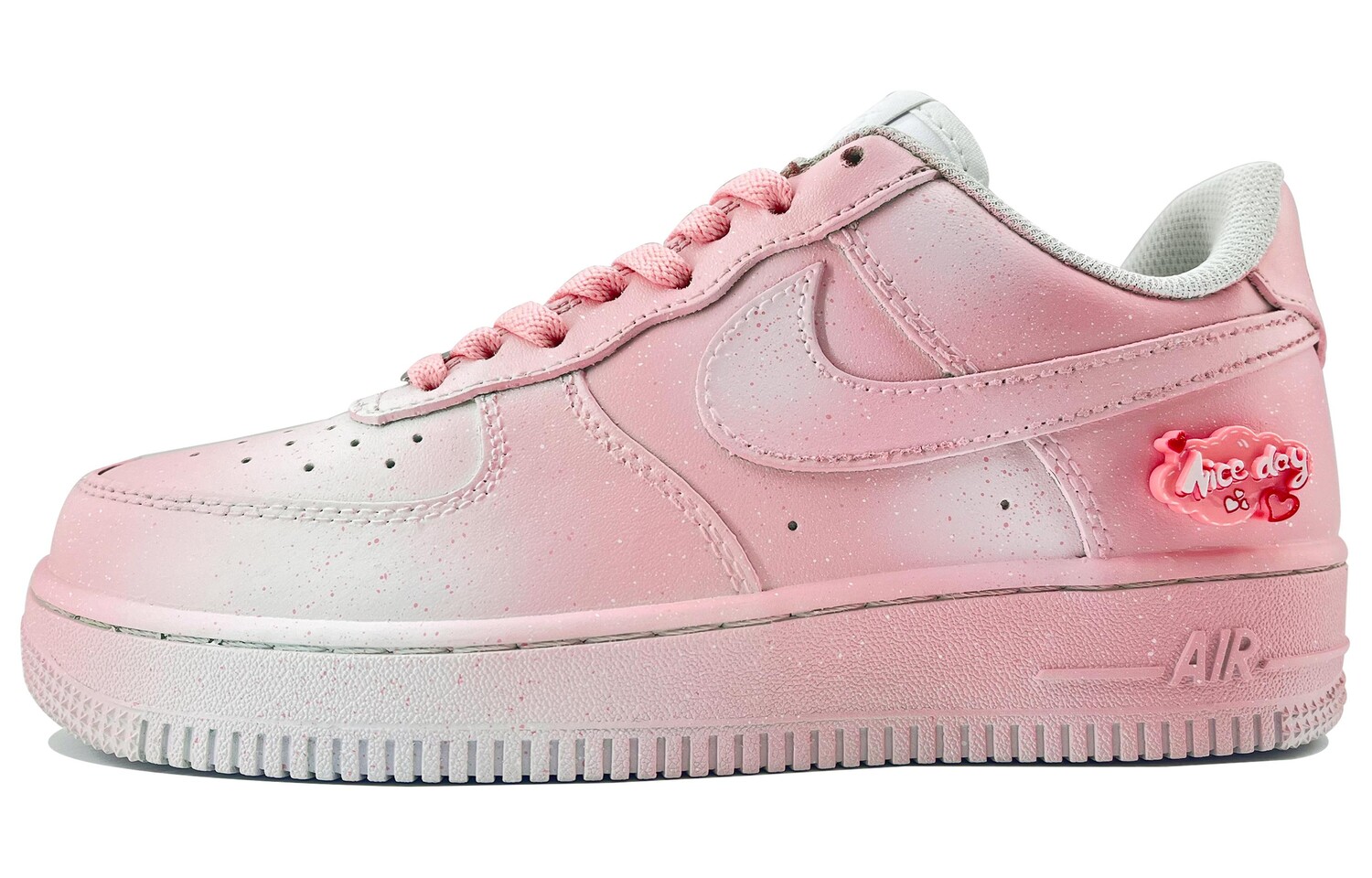 

Кроссовки Nike Air Force 1 Skateboard Shoes Men Low-Top Pink