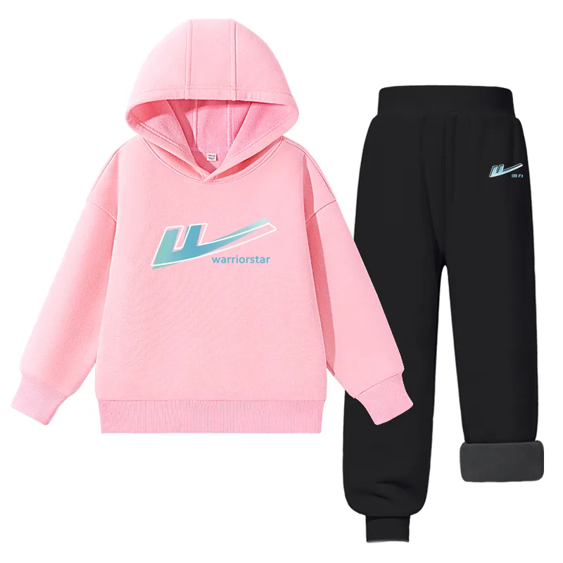 Детская повседневная худи для спорта WARRIOR, Pink/H Gradient Pattern-Black/H Gradient Blue K