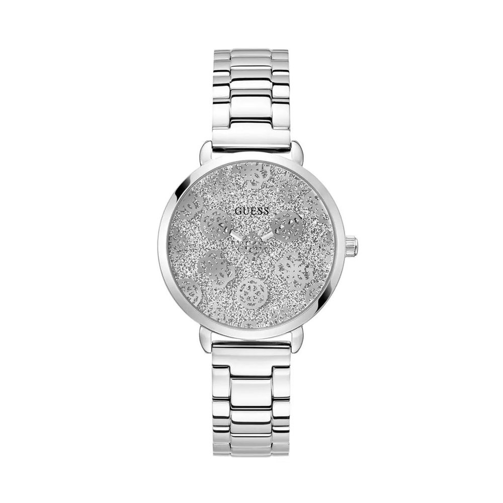 

Часы из серой нержавеющей стали Guess, Gray