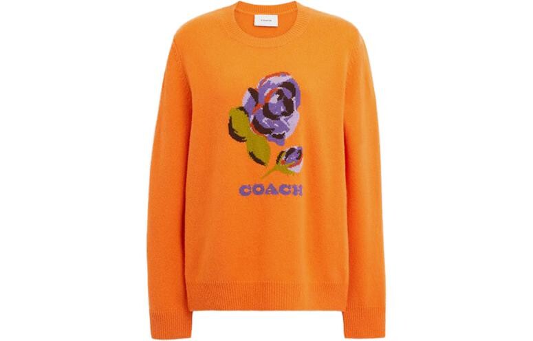 

Свитер женский оранжевый Coach