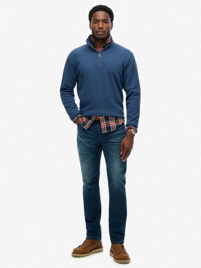 Классическая рубашка из вельветового корда Superdry, Skate Navy — фото 3