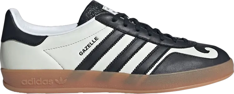 

Кроссовки Gazelle Indoor 'Gatsin Pack - White Black', белый