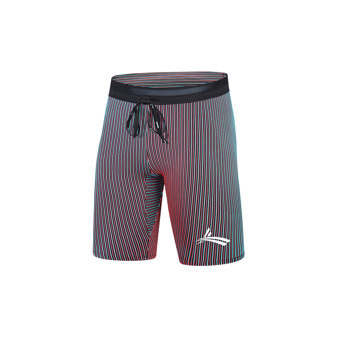 

Беговые шорты с задней молнией на талии unisex Volanti, красный