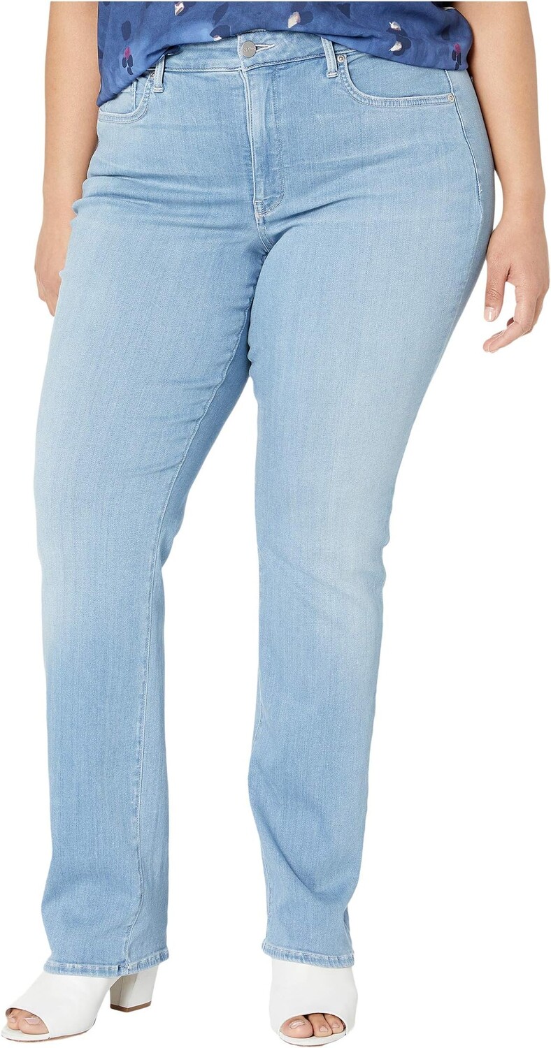 

Джинсы Nydj Plus Size Marilyn Straight Jeans in Tropicale, цвет Tropicale