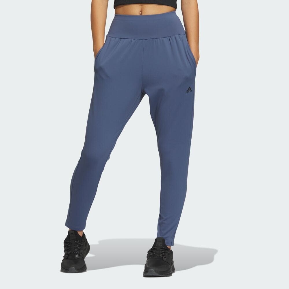 

Брюки Adidas Seasonal Sportswear Loose Fit Crop Pants, цвет Pre-Rubbed Ink