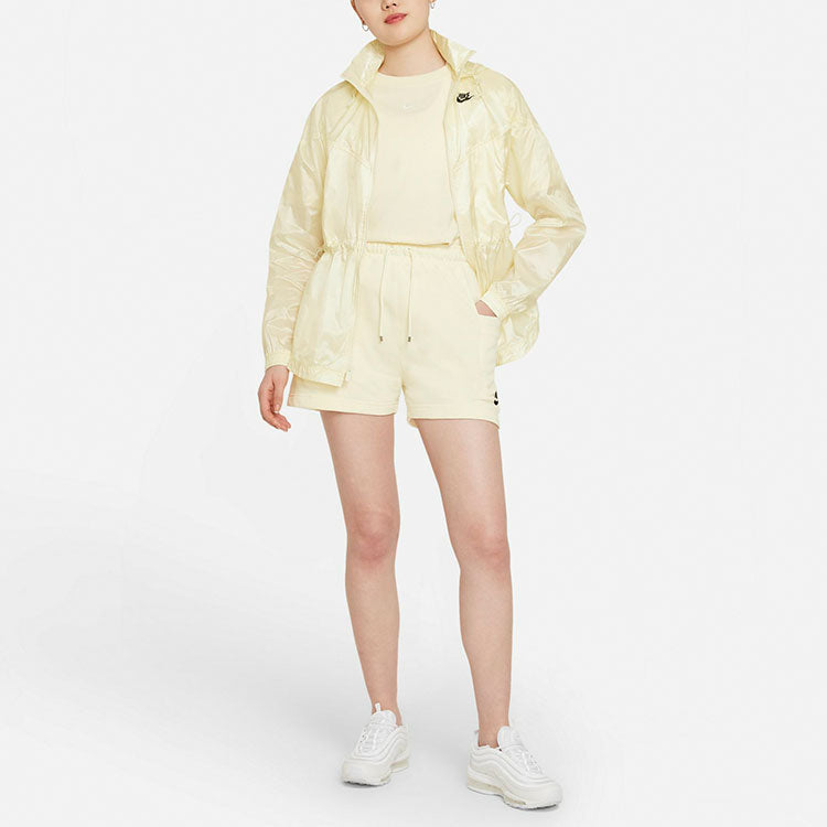 Куртка (WMNS) AS W Nike Sportswear WR JKT Jacket Summerized COCONUT MILK CZ9740-113 — фото 3