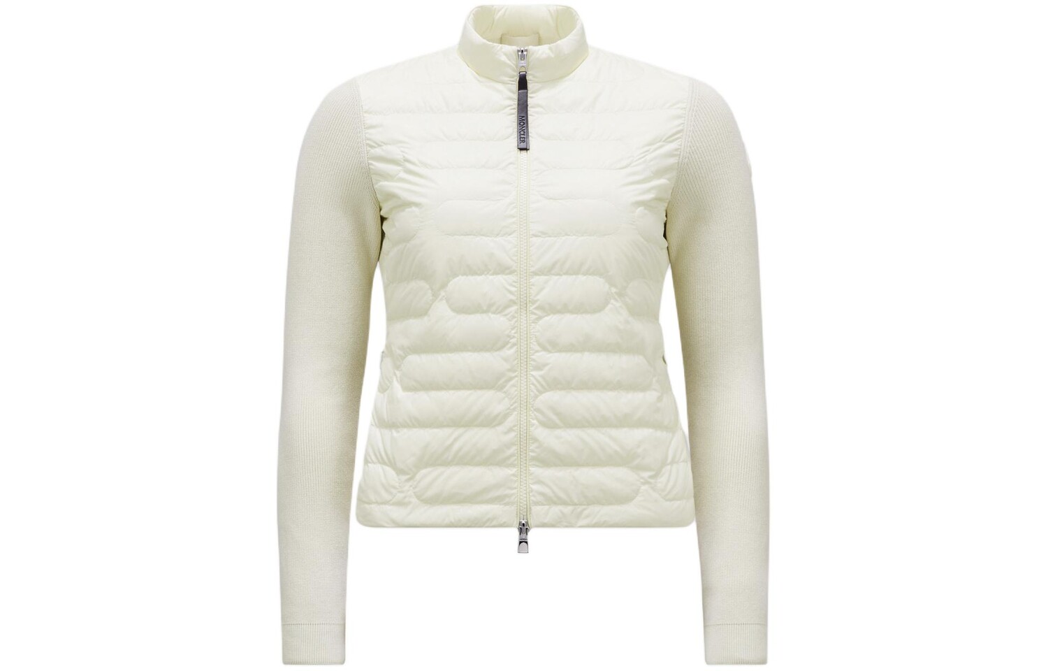 

Пуховик женский белый Moncler