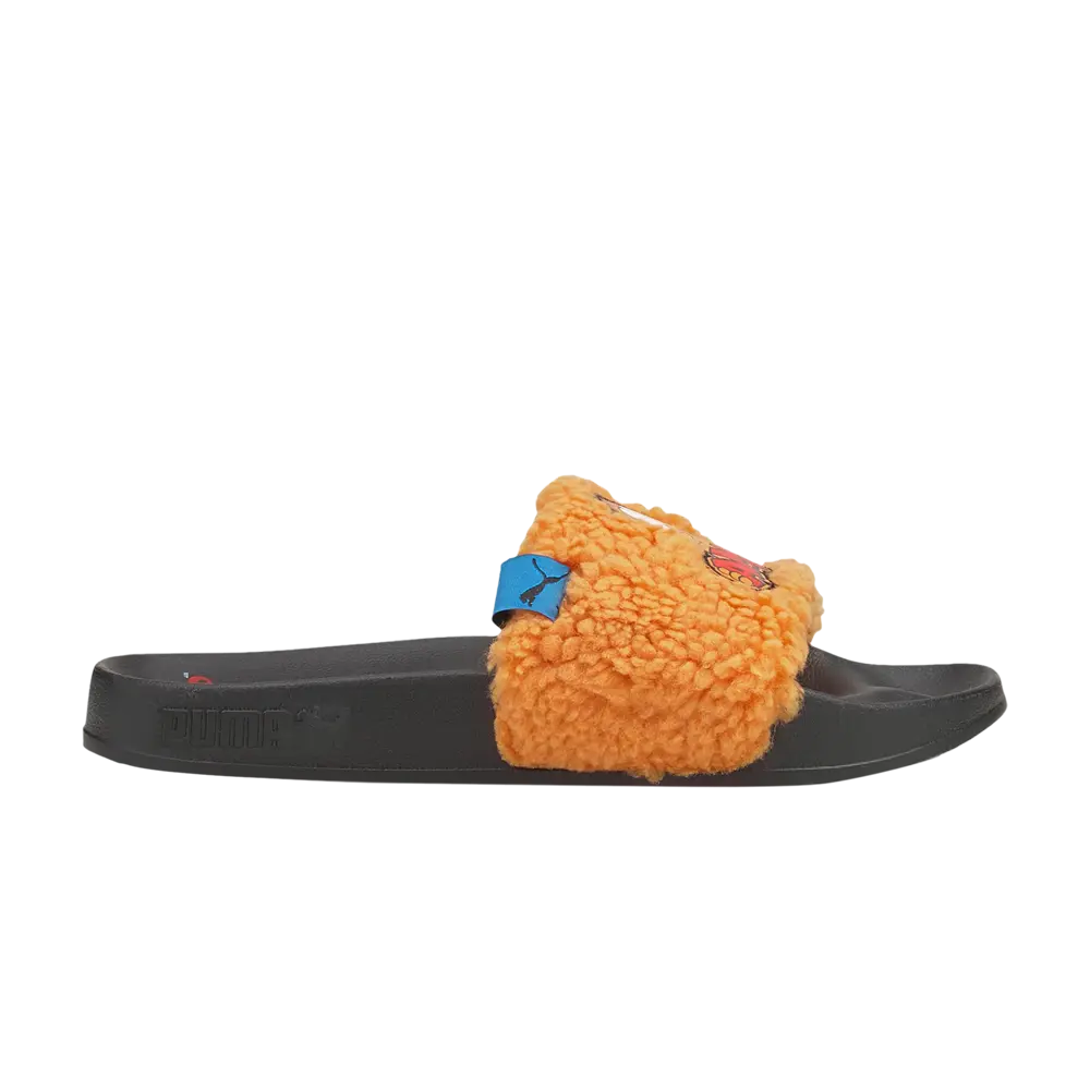 

Кроссовки Garfield x Leadcat 2.0 Slide Big Kid Puma, черный