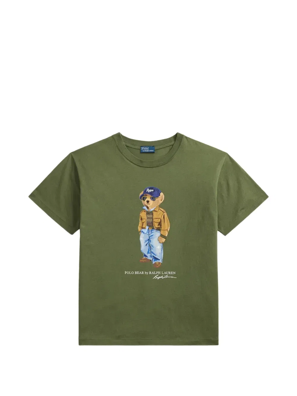 Футболка Polo Bear POLO RALPH LAUREN, зеленый