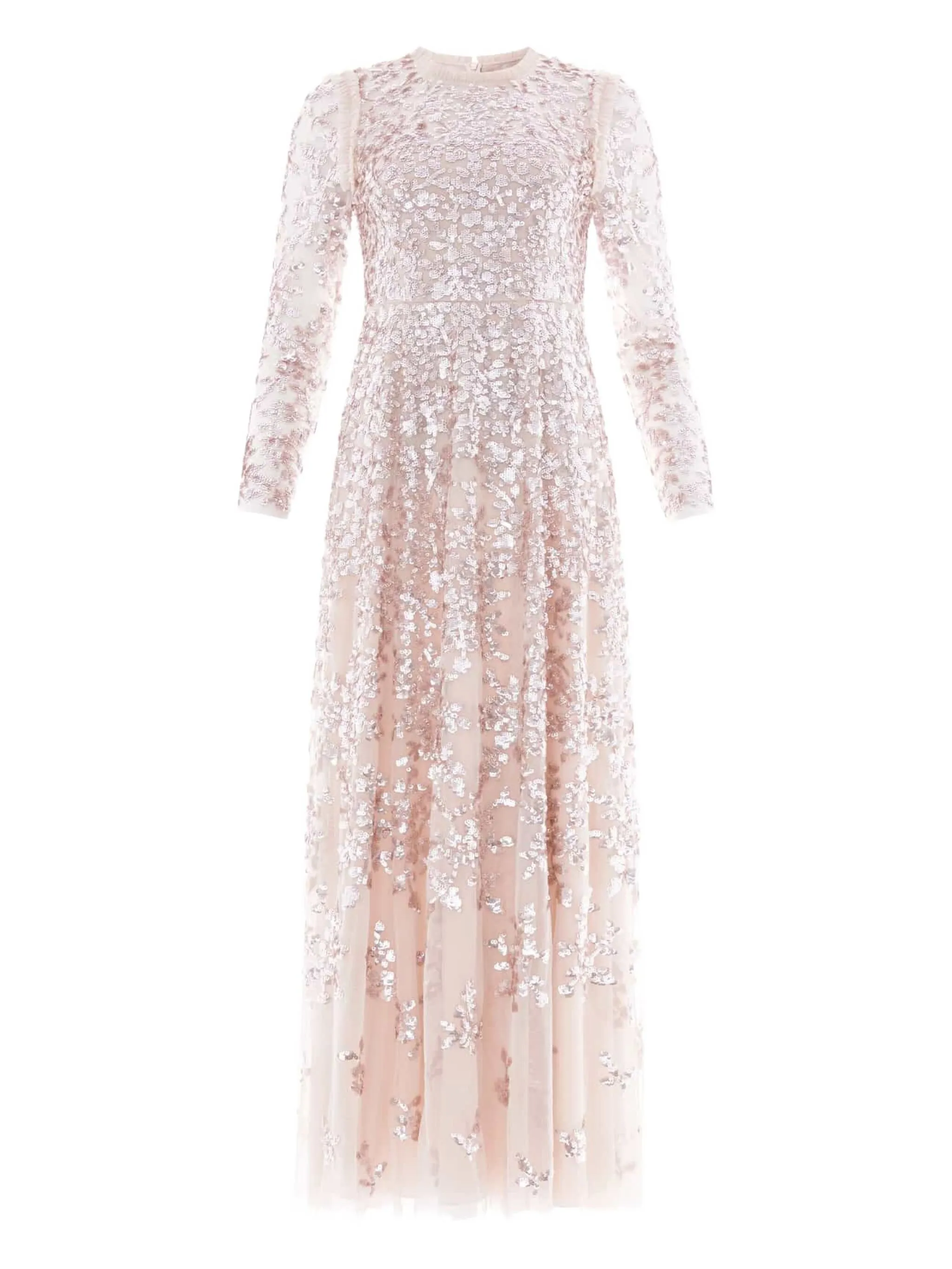 

Платье миди Rosanna Needle & Thread, розовый