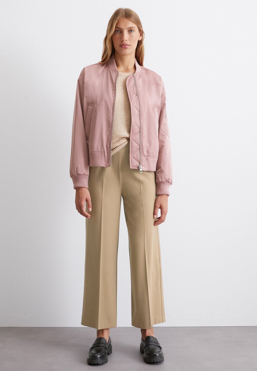 

Куртка-бомбер AVIATOR-STIL REGULAR Marc O'Polo, абрикос