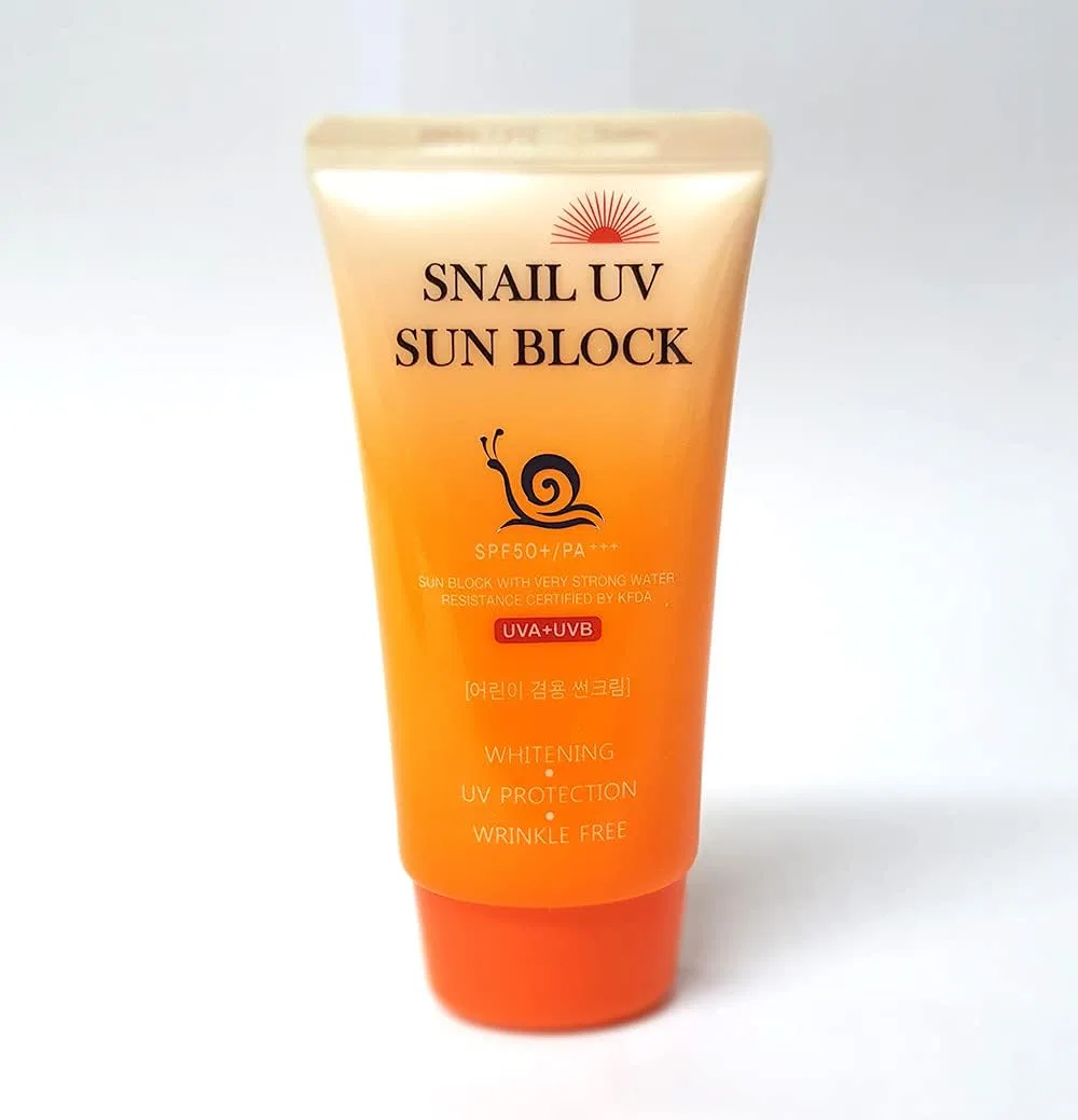 Солнцезащитный крем Snail UV Sunscreen SPF50+ PA+++, JIGOTT, 70 мл, 2 шт — фото 2