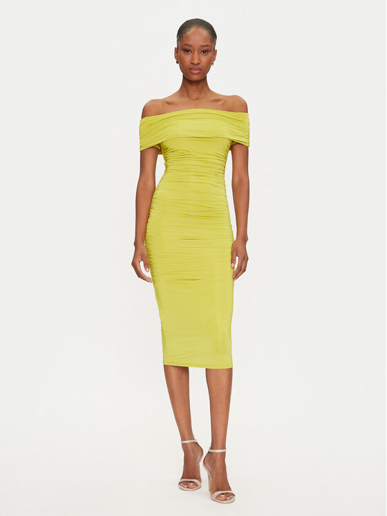 

Коктейльное платье стандартный крой 5GGK39 6259A Marciano Guess, зеленый