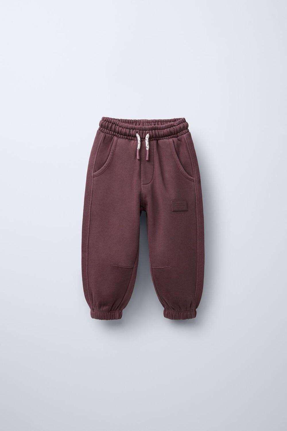 

Брюки для спорта с этикеткой ZARA, цвет Plum